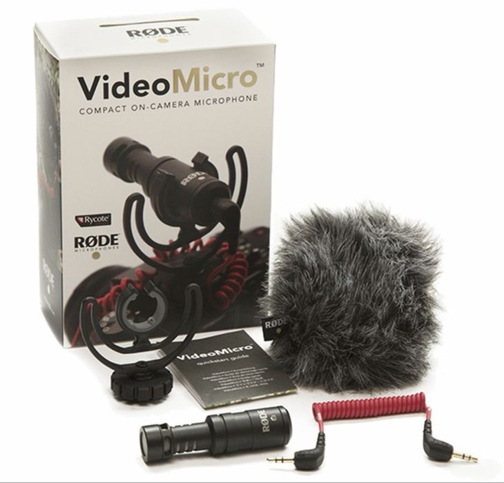 Rode VideoMicro na Caixa nunca usado!