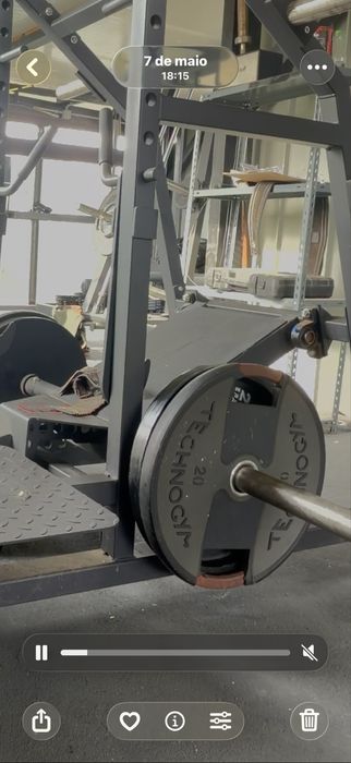 Discos olympicos technogym 20kg