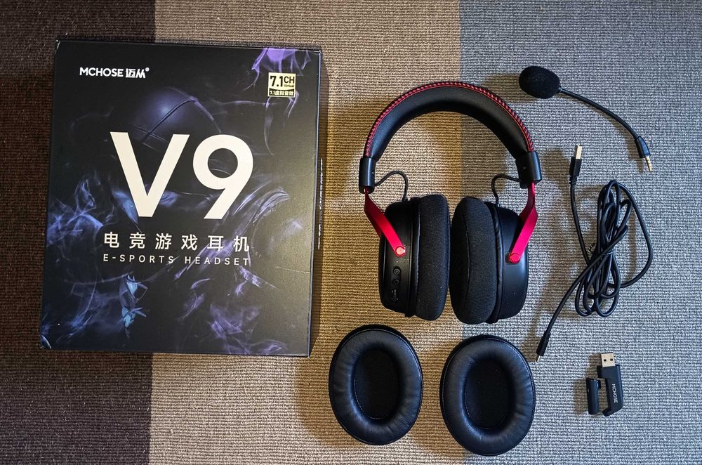 Headset wireless Mchouse V9 PRO