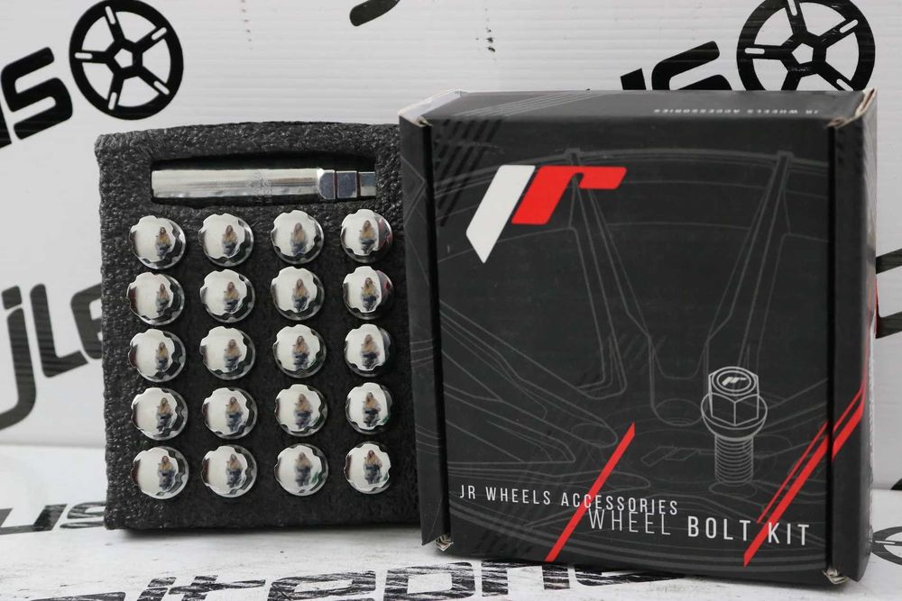 Kit Parafusos Japan Racing 14x1.25 - Chrome