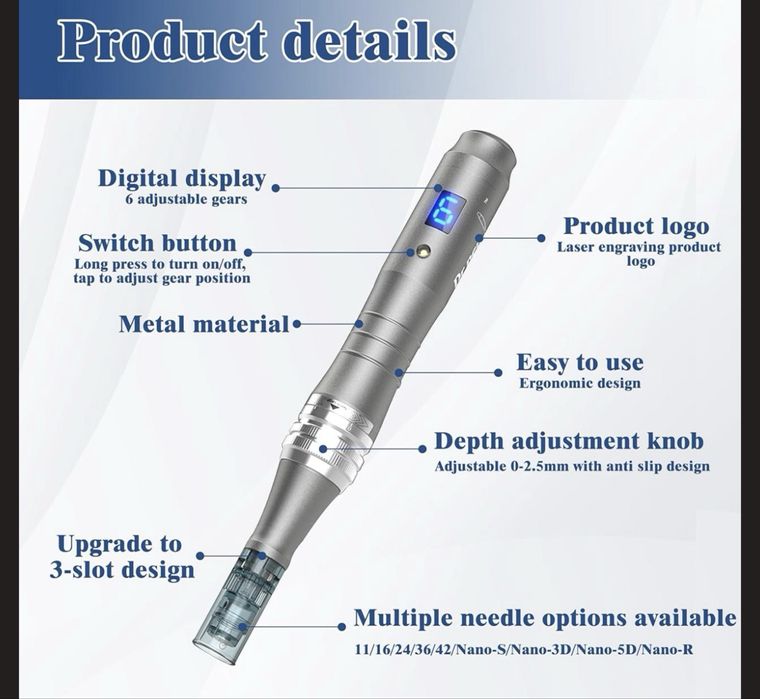 Беспроводной дермапен Dr. Pen M8 Ultima