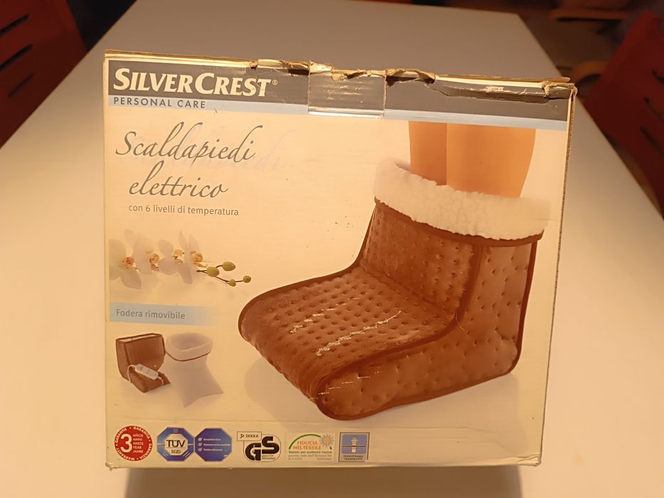 Aquecedor pés elétrico. Diver Crest
