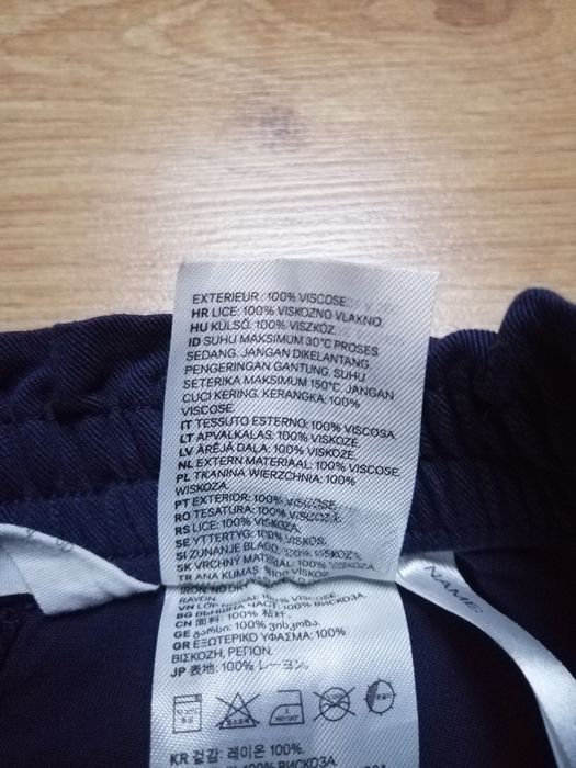 H&M spodnie wiskoza 104