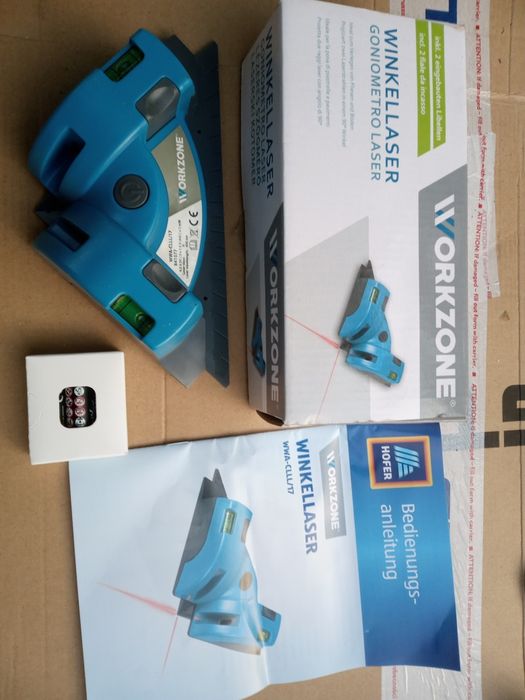 Kątomierz laserowy do płytek