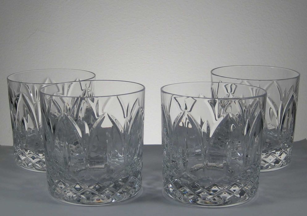 Copos baixos em cristal marca Atlantis sem uso