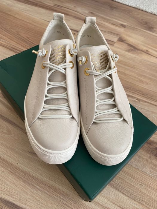 Paul Green - śliczne skórzane sneakersy 37,5