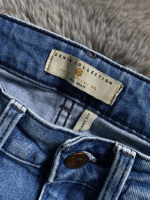 Dżinsy męskie spodnie jesnsowe Zara Man 38