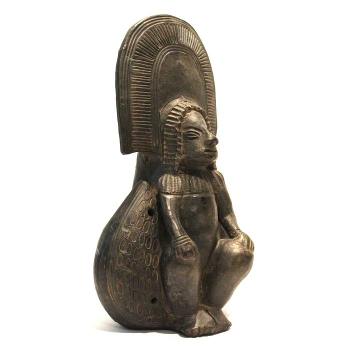Escultura Terracota - Ocarina (Flauta) - Pré-colombiano – 1967