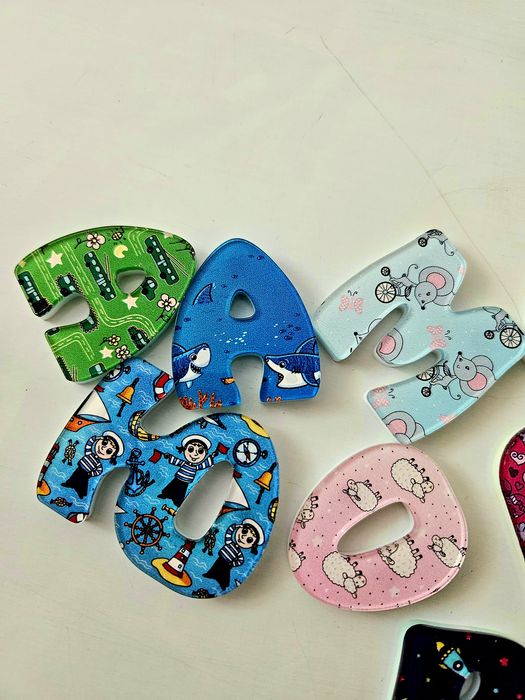 Магнітна абетка, цифри, сртер + дошка ABC home