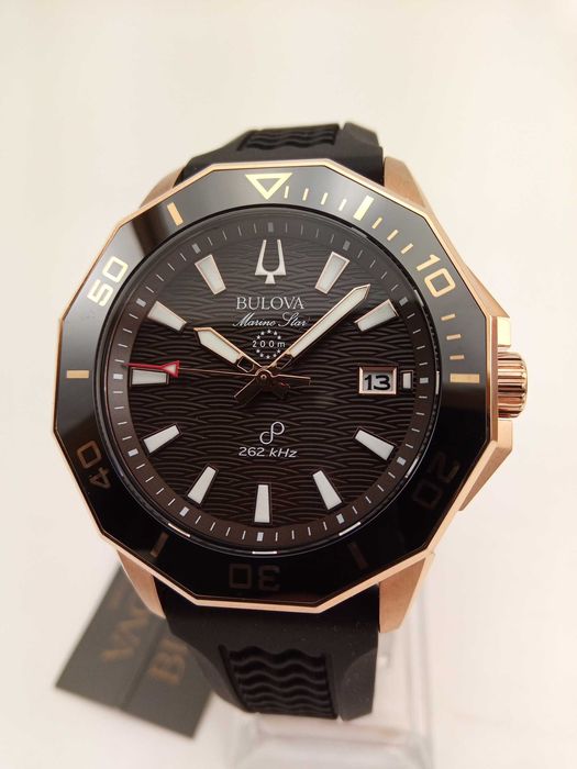 Bulova Precisionist Marine Star 98B421 точность колебаний 262, сапфир