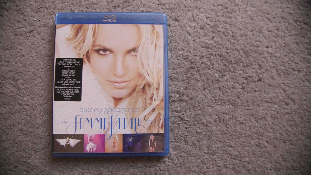 Britney Spears "Femme Fatale" - Płyta Blu Ray