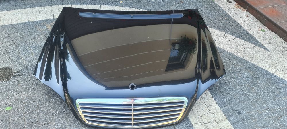 Maska Przednia Przód Mercedes W220 Grill Przedlift Lack. 197