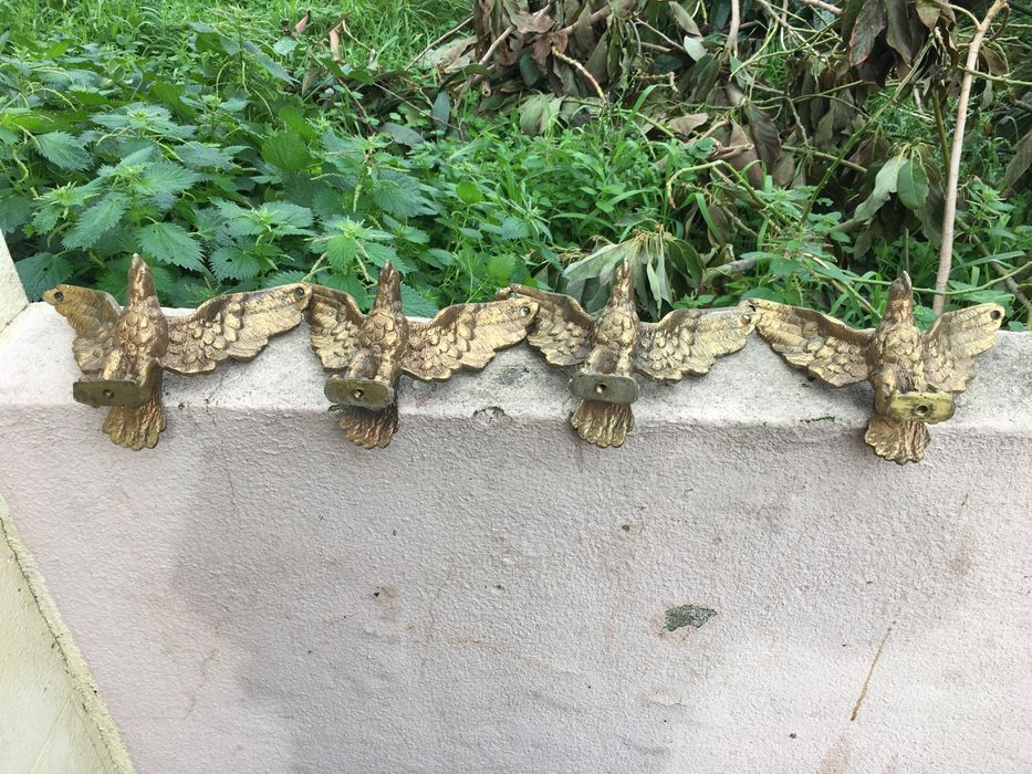 3 Aguias em latao