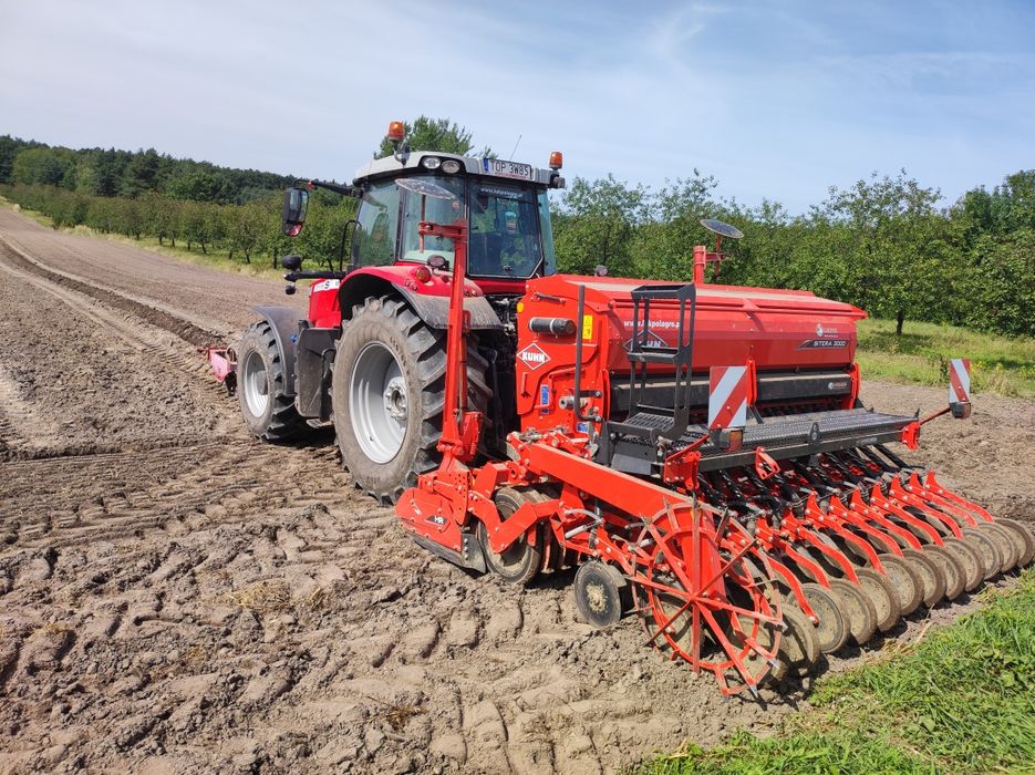 Usługi rolnicze (orka, uprawa, siew buraków kukurydzy rzepaku GPS RTK)