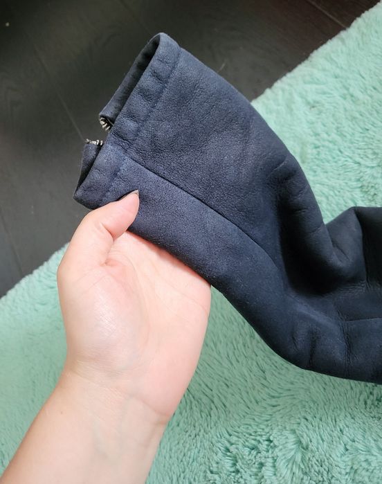 Naturalny kożuch damski ochnik S