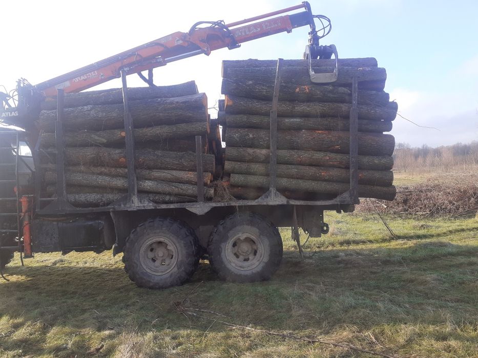 Послуги лісовоза, крана манипулятора.