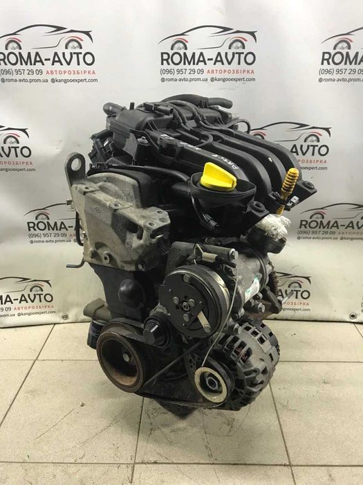 Мотор Renault 1.2 D4F G722 Двигун взборі Двигатель  Renault