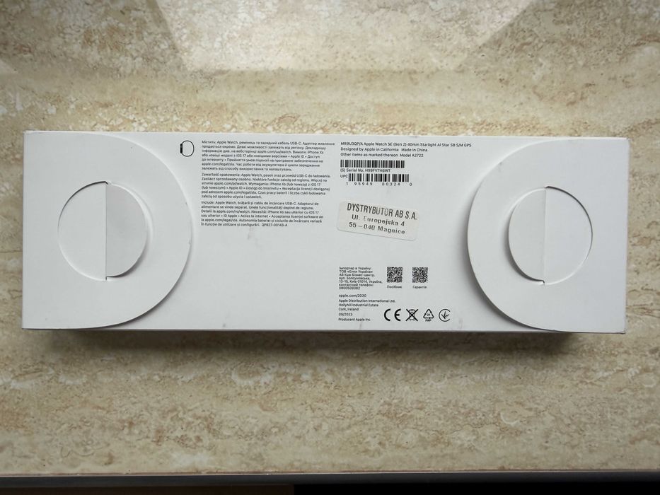 Apple Watch SE Gen 2 40 mm