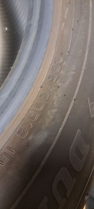 Pneus 225/60/18 dunlop