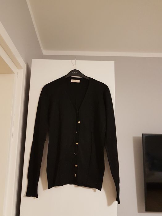 2 czarne sweterki xxs- xs