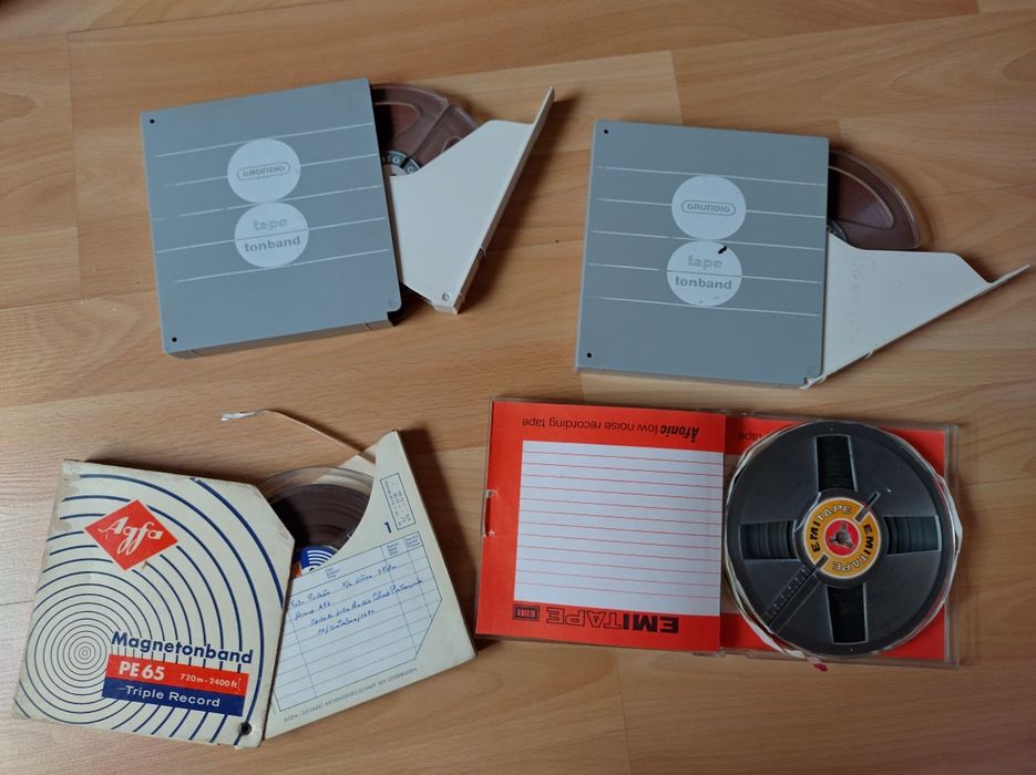 Tapes fita de 15cm para gravadores de fita