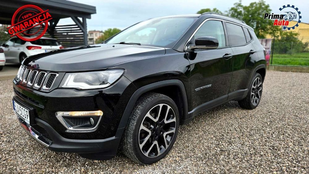Jeep Compass LIMITED 1.6 MultiJet 120KM- idealny, serwisowany, KAMERA