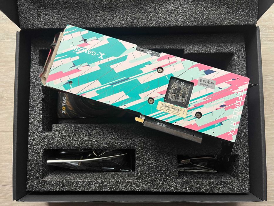 Відеокарти Zotac RTX 3060Ti 8GB 256Bit X-Gaming, Apocalypse Гарантія