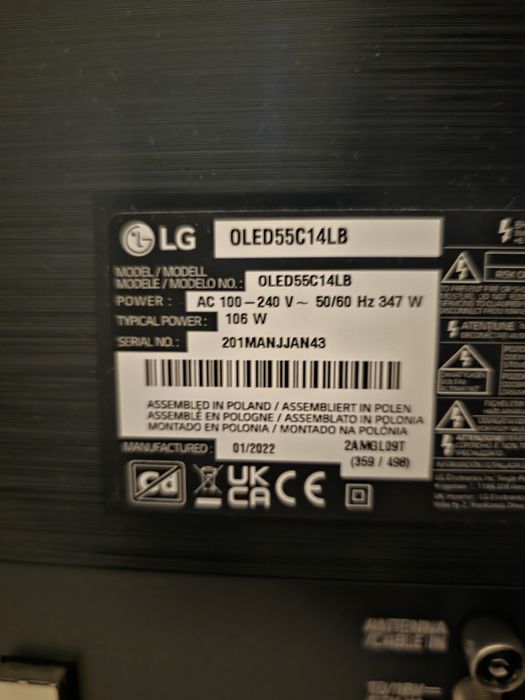 TV OLED LG 55 polegadas