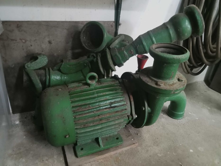 Bomba de água centrífuga com motor trifásico Rabor 380V