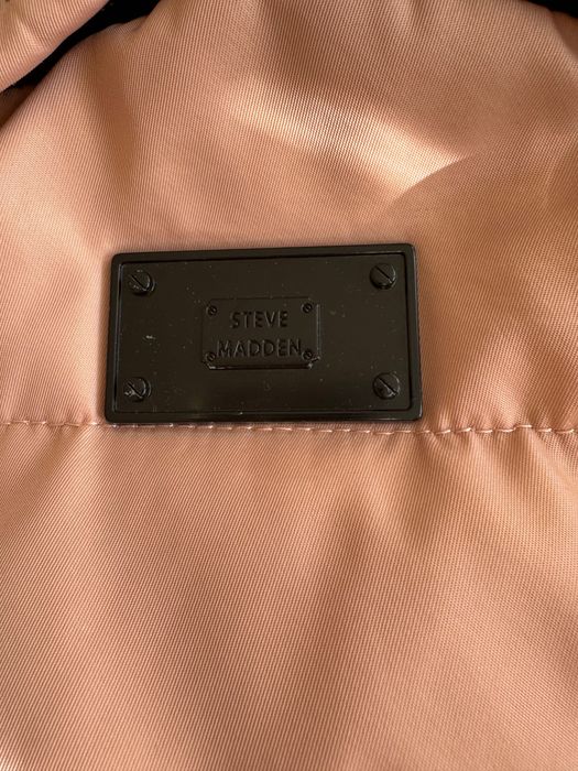 Steve Madden różowy bladoróżowy damski plecak pikowany
