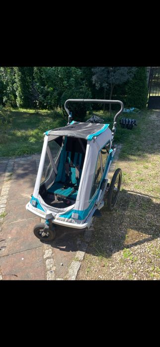 Przyczepka rowerowa/przyczepa queridoo 2 osobowa