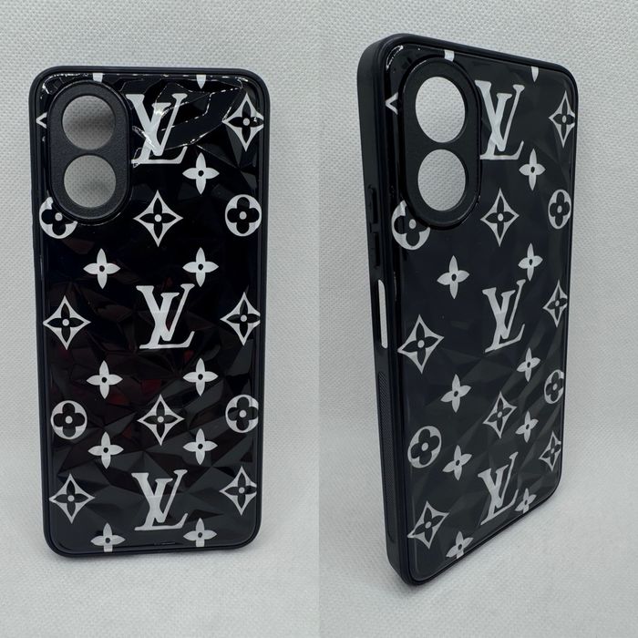 Брендовый чехол бампер для Oppo A18 A38 с рисунком противоударный а18