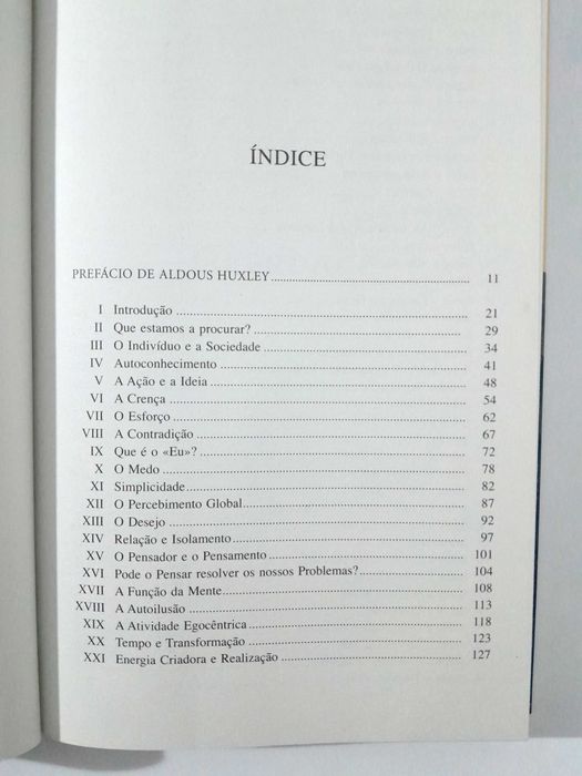 Livro: J. Krishnamurti - Liberdade (2ª Edição)