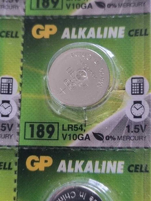 Pilhas LR54 (189) de 1.5V - SELADA