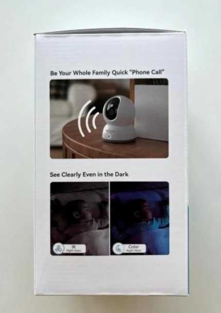 Blurams Wewnętrzna kamera nadzorująca WiFi 2K,kamera dziecięca360°LUMI