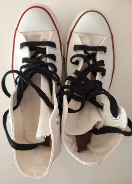 Converse All Star brancos - 37