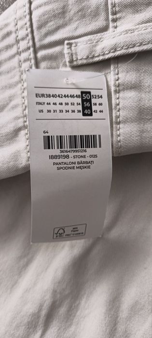 NOWE spodnie męskie r. L