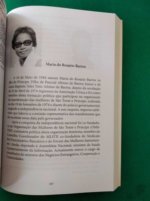 Mulheres Históricas de São Tomé e Príncipe - Carlos Espirito Santo