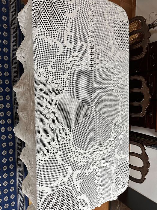 Toalha de mesa em renda