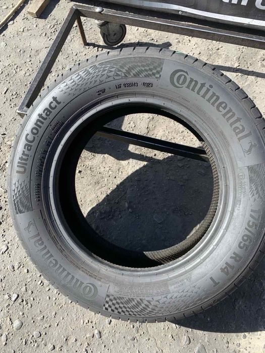 Шини одиночки  175/65 R14 Continental i Bridgestone  2023p літо 7.6/7мм