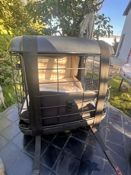 4pets Skrzynia transportowa Caree antracyt/szary