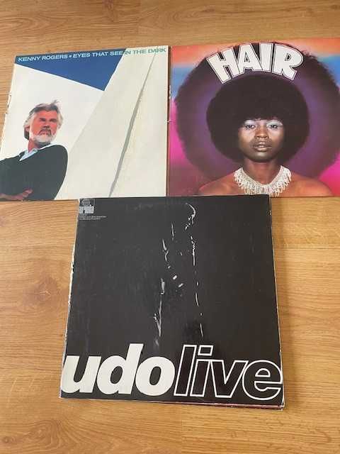 Vinil Hair, Kenny Rogers, Udo Jurgens (3LP)
