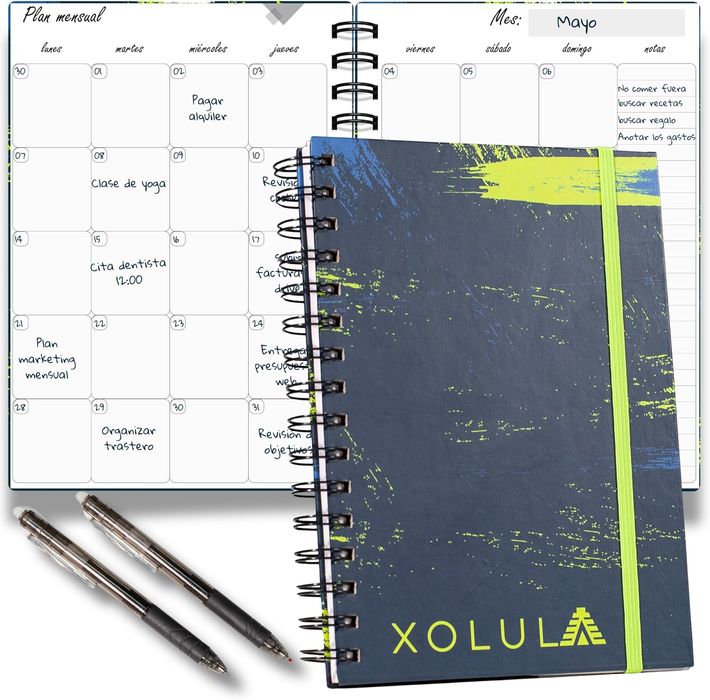 Inteligentny Notatnik A5 - Planer 3w1, strony wymazywalne