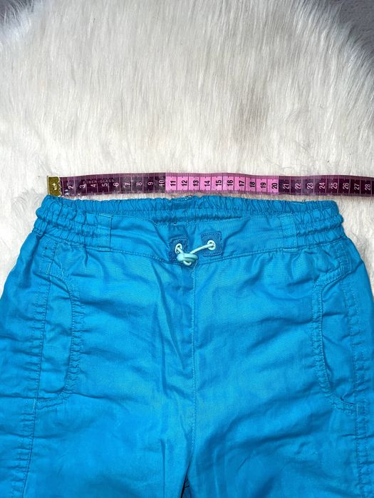 Spodnie dziewczęce rybaczki bawełna 3-4 lata 104 cm h&m