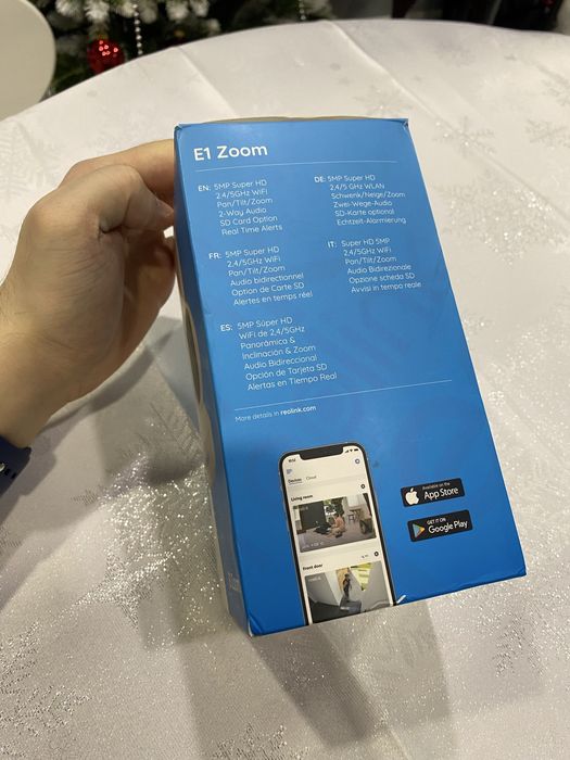 Камера reolink e1 zoom камера наблюдения видео