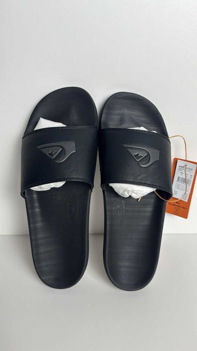 Quiksilver Rivi Nubuck 44 nowe granatowe klapki pudełko