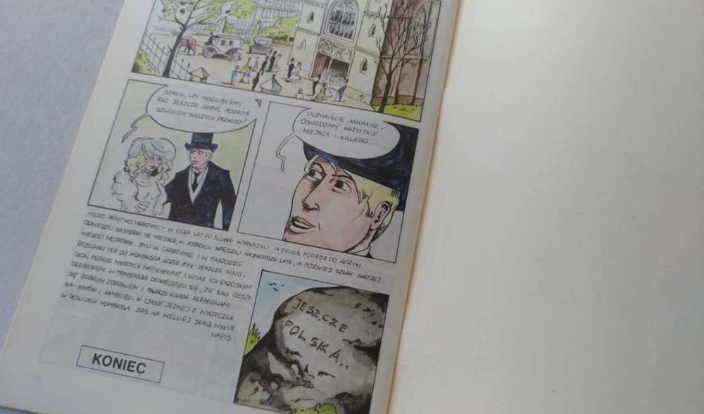 W pustyni i w puszczy komiks