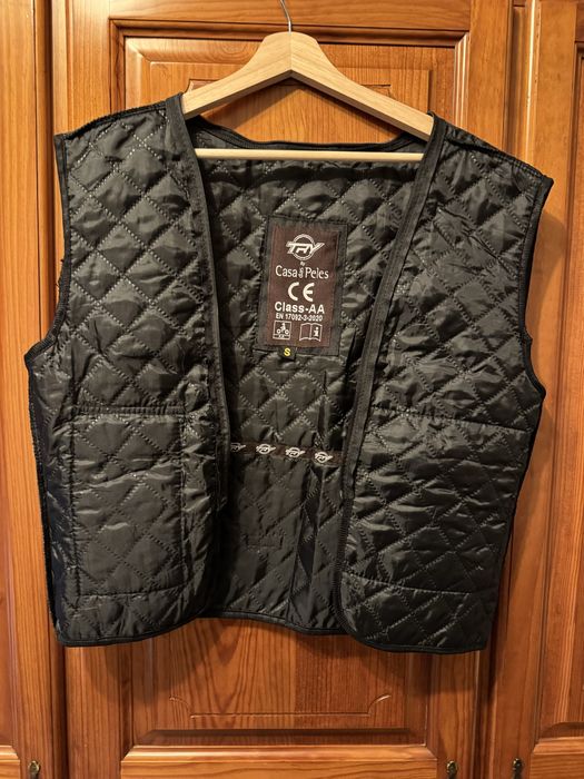 Casaco pele motard TRY - Casa das Peles (S)