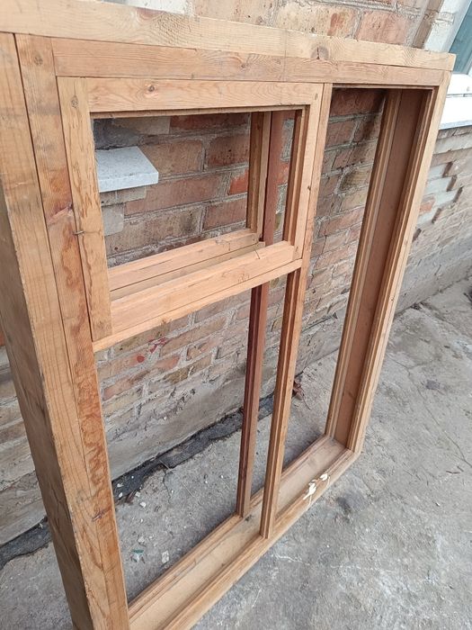 Окно двойное с рамой