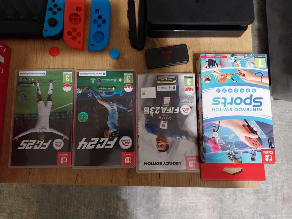Nintendo switch oled zestaw GWARANCJA